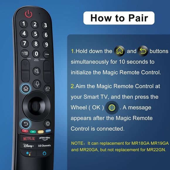 Magic Remote for LG-Smart-TV-Pointer & Voice Function - Picture 5 of 9